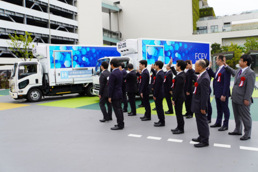 20230515TOKYO  520x347 - 東京都／「東京プロジェクト」FC小型トラック出発式を開催