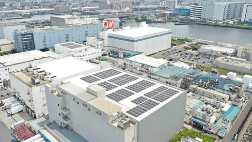 20230720nitireilogi 520x293 - ニチレイロジ／船橋物流センターに太陽光発電システム導入