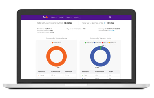 20230831fedex 1 520x332 - フェデックス／貨物輸送のCO2排出量可視化ツール提供開始
