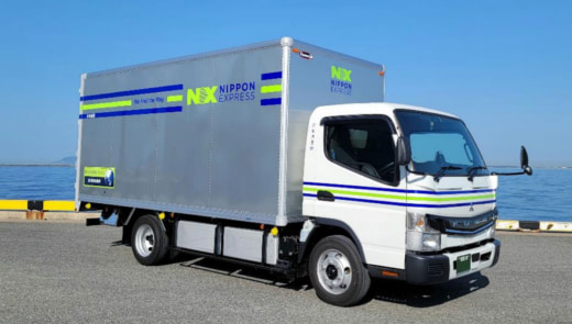 20230904nx2 520x295 - 日本通運／ENEOS、NECとEVトラックの経路充電実証実験開始