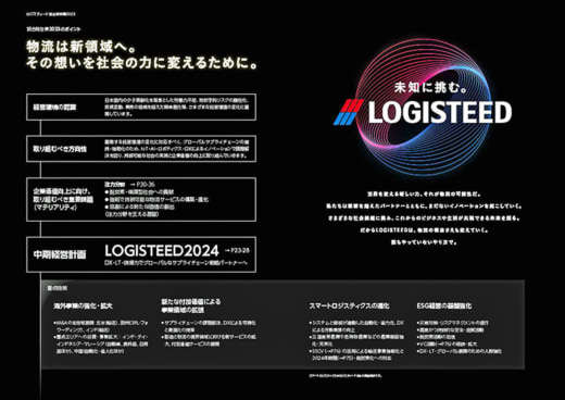 20230929logisteed2 520x368 - ロジスティード／ステークホルダー向けに「統合報告書 2023」発行