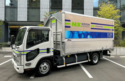 20231003nituu 520x336 - 日本通運／水素燃料電池トラック6台を初導入