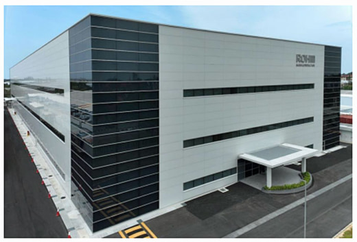 20231013rohm 520x353 - ローム／マレーシアの製造子会社に2.9万m2の新棟工場を竣工