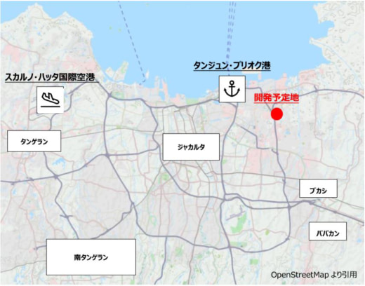 20231019cre1 520x408 - CRE／ジャカルタで10.1万m2のマルチ型物流施設開発