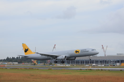 040A8318 520x347 - ヤマトHD／フレイター初号機が成田空港に到着