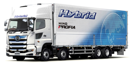 20231127hino 520x263 - 日野自動車／大型トラック「日野プロフィア ハイブリッド」を一部改良