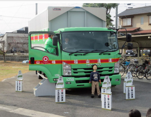 20231130fukutsu1 520x401 - 福山通運／岡山県立岡山瀬戸高等支援学校で交通安全教室開催