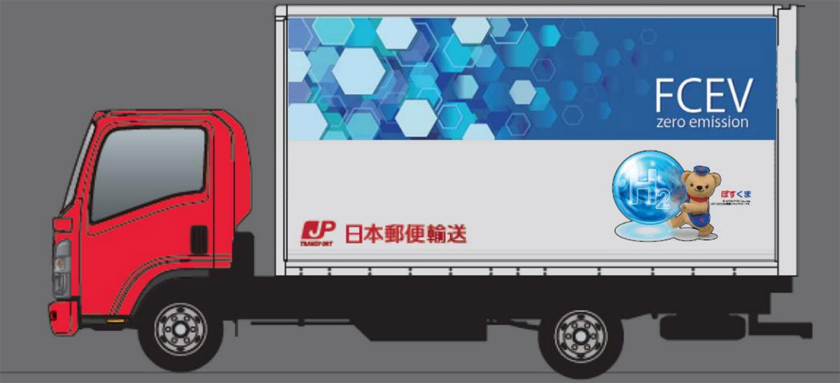 20231130jpost - 日本郵便ほか／カーボンニュートラルを目指しFC小型トラック導入