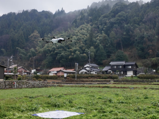 20231225dorone 520x390 - NEXT DELIVERY／島根県津和野町でドローン物流実証