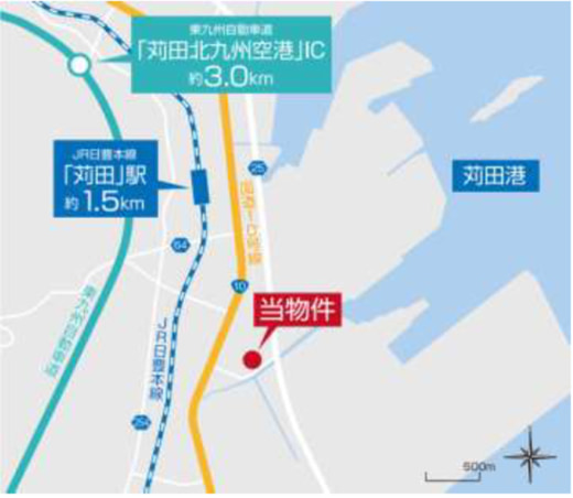 20240528jrkyusyu 520x452 - JR九州と吉田海運／福岡県苅田町で物流施設開発用地を取得