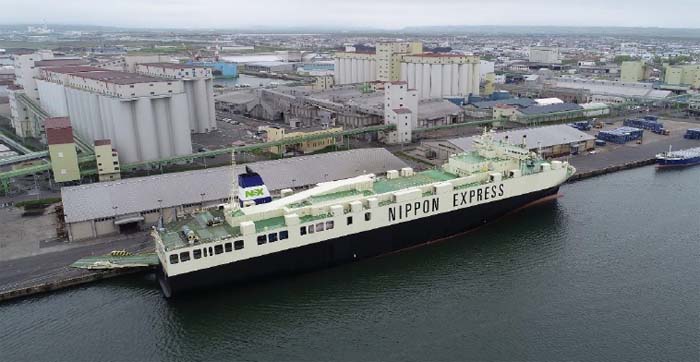 20240617nx - 日本通運／東京から北海道へ 医薬品3分の1を海上輸送に切り替え