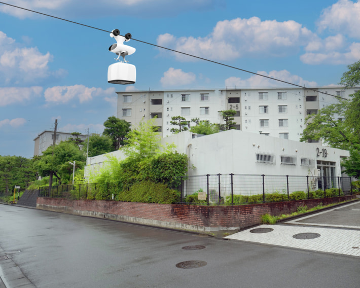 20241009kawasakishi02 710x568 - パナソニックHD等／川崎市で市道をまたぐ空中配送ロボット実証実験開始
