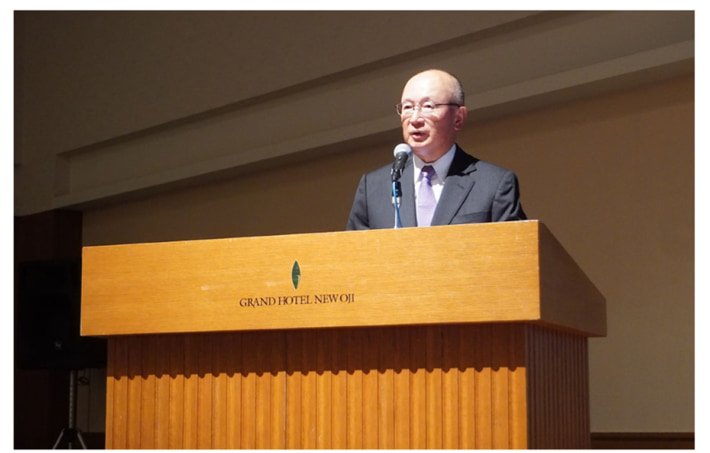 20241011mitsuishosen01 710x453 - 商船三井／海事立国フォーラムに社長が登壇 脱炭素をアピール