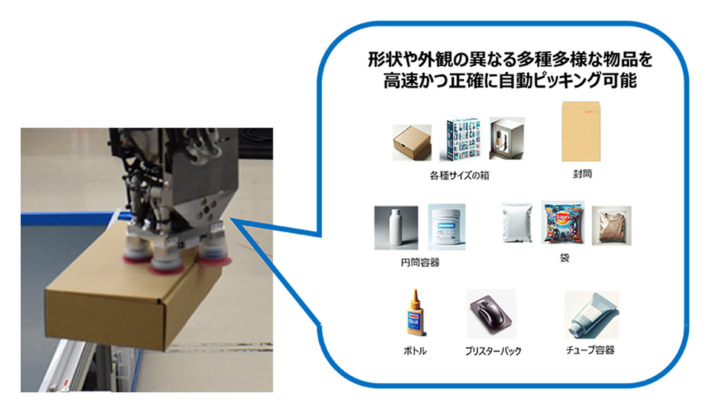 20241017SBS03 710x413 - 東芝／ピッキングロボットのAI開発 高速で物品問わず使用可能