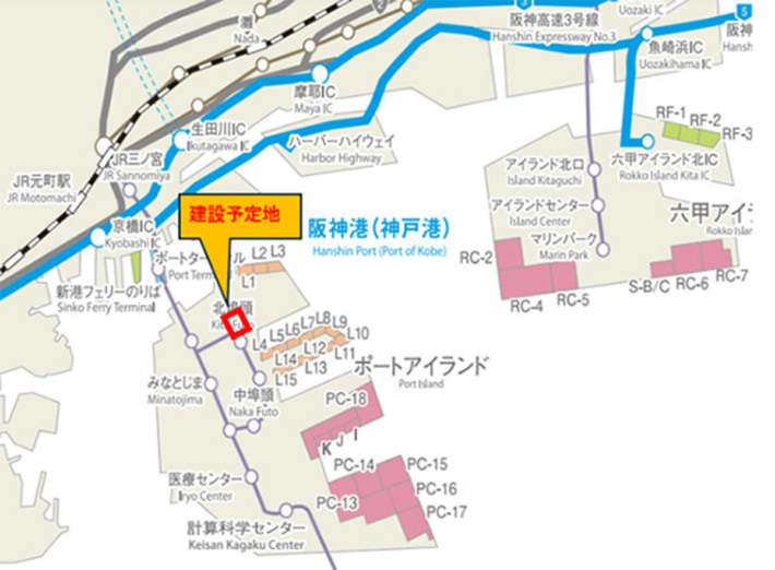 20241105MOLsoko02 710x522 - 商船三井／神戸港に危険品倉庫2棟と1.2万m2の倉庫を建設