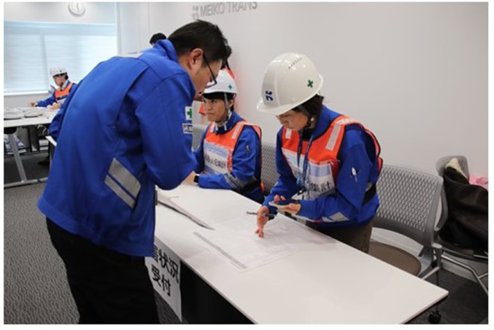 20241205meikokaiun01 710x475 - 名港海運／南海トラフ地震を想定した防災・消防訓練を実施