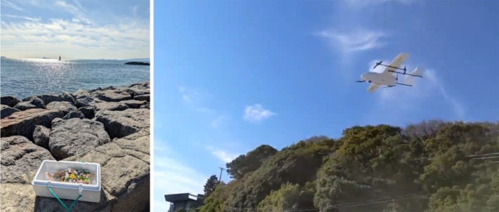 20241212kao03 710x302 - 花王ほか／日本初の条件でドローン実証実験 伊勢湾と三河湾を横断