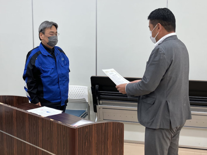 20250128minaminihonunnyusoko01 710x533 - 南日本運輸倉庫／無事故1000日で茨城県の坂東営業所を表彰