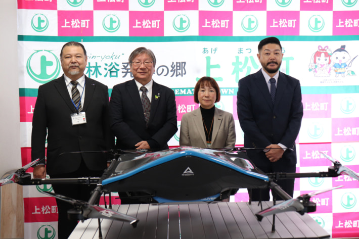 20250130aeronext01 710x473 - エアロネクストほか／長野県木曽郡で災害時想定のドローン配送