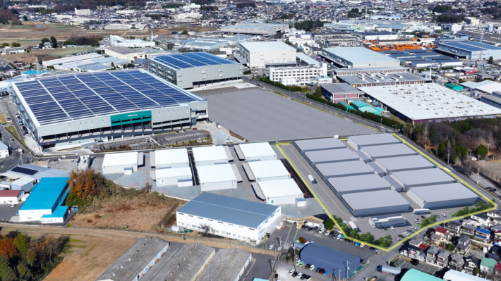 20250204prologis00 710x399 - プロロジス／茨城県古河市に1.15万m2のHAZMAT倉庫10棟を起工
