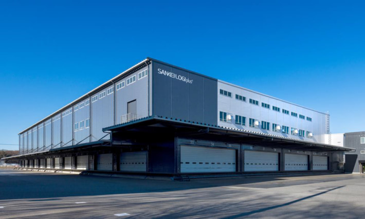 20250219sankeilogi01 710x427 - サンケイビル／倉庫再生事業の第2弾が茨城県坂東市で工事完了