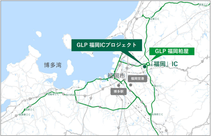 20250408GLP02 710x458 - 日本GLP／福岡県糟屋郡で15万m2の先進的物流施設群を開発へ