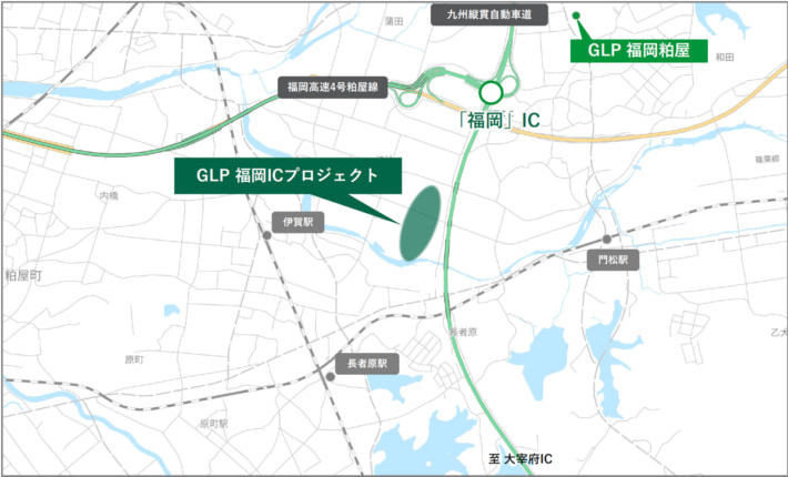20250408GLP03 710x430 - 日本GLP／福岡県糟屋郡で15万m2の先進的物流施設群を開発へ