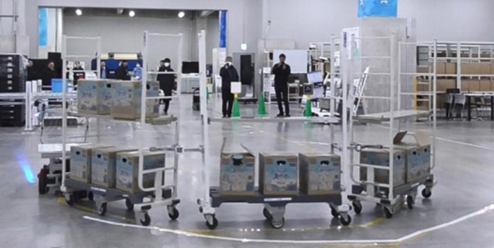 20250603NXsoken01 710x356 - NX総研ほか／経産省の物流基盤構築事業で自動化導入実験