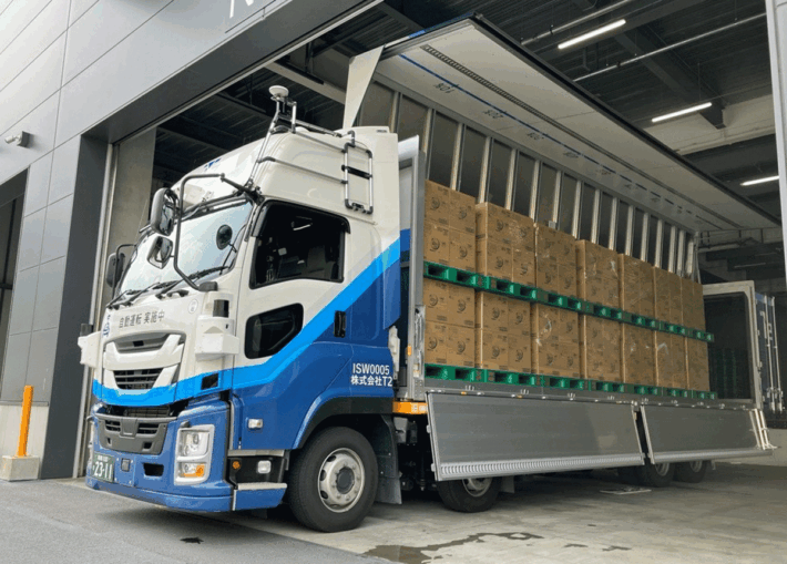 0730paltac2 710x509 - PALTACと大王製紙／T2自動運転トラックで幹線輸送実証、2024年問題に対応