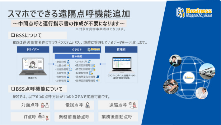 20250711denso01 710x404 - デンソーソリューション／システムに新機能、スマホで遠隔点呼可能に