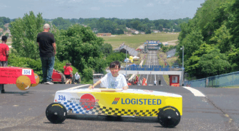 20250718logisteed2 345x190 - ロジスティード／重力カーレースの最高峰に日本代表選手の世界選手権出場を支援