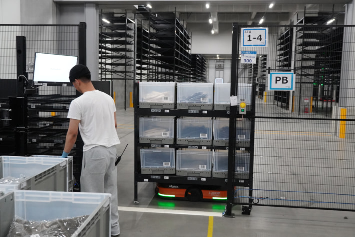 20250801adastria02 710x473 - アダストリア／茨城県常総市の物流倉庫を自動化、出荷効率を60％アップ