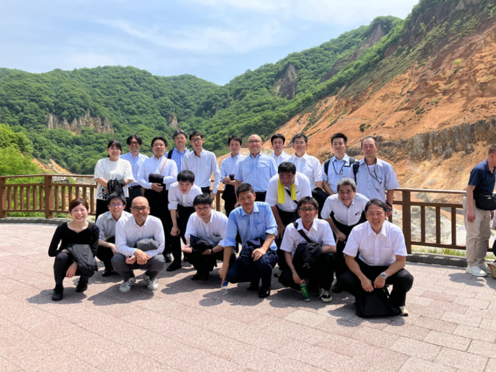 20250821kuribayashishosen02 710x533 - 栗林商船／グループ合同で管理職研修、8社から20名が参加