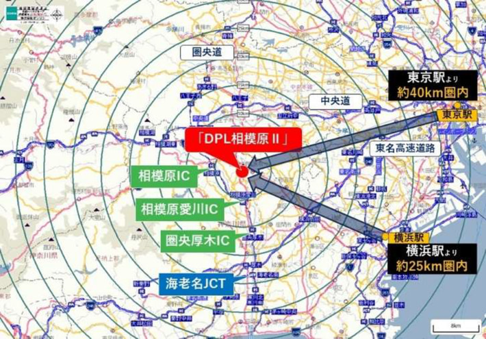 20250829daiwa02 710x495 - 大和ハウス／神奈川県相模原市で7.7万m2、ラボ併設の物流施設開発へ