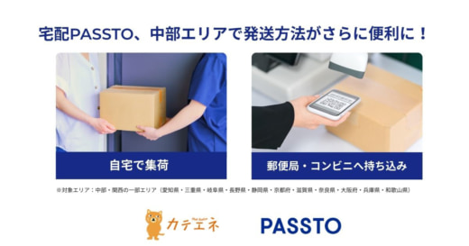 PASSTO 520x273 - ECOMMIT／「ゆうパック」活用した不要品発送サービス提供開始