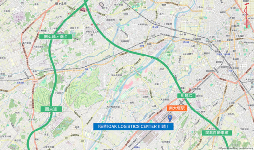 20251001obayasi02 520x308 - 大林組／埼玉県川越市に14件目の物流施設着工、約2万ｍ2の規模で