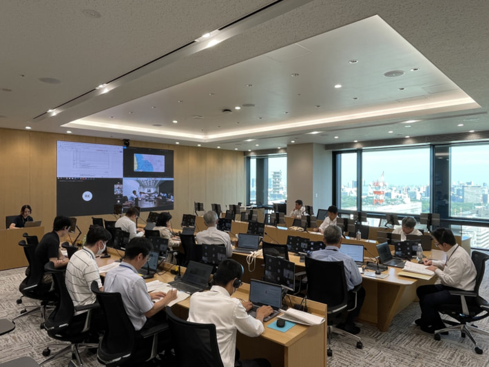 20251009iinokaiun01 710x533 - 飯野海運／重大事故を想定した対応訓練、安全意識と対応力向上へ