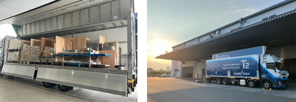 大和物流/T2の自動運転トラック商用運行で大和ハウスに建材など輸送へ 20251030daiwa1 - 大和物流/T2の自動運転トラック商用運行で大和ハウスに建材など輸送へ