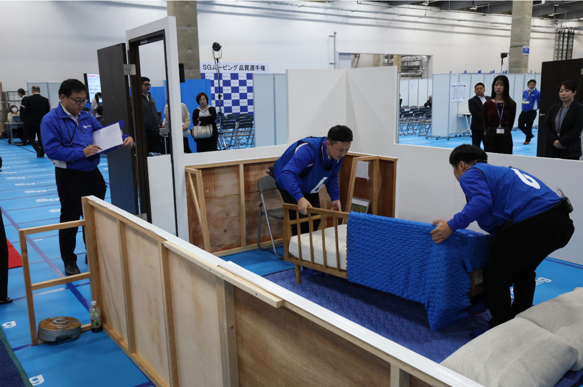 SGムービング/2025年度品質選手権を開催、搬入設置の技術競う 20251112SGmoving02 - SGムービング/2025年度品質選手権を開催、搬入設置の技術競う