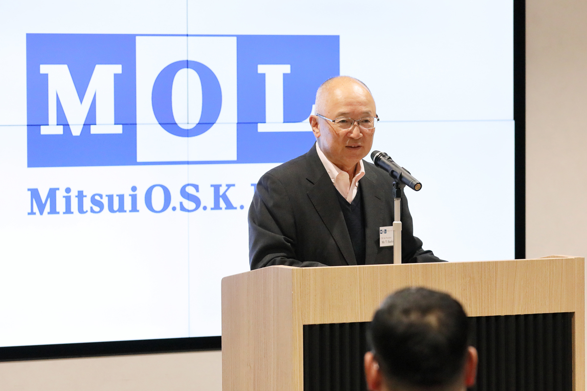 商船三井/優秀な後進育成と安全運航を表彰、社長が謝意述べる 20251216MOL - 商船三井/優秀な後進育成と安全運航を表彰、社長が謝意述べる