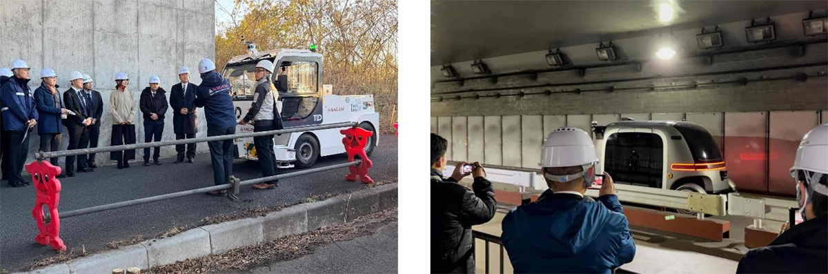 成田国際空港、千葉県/自動物流道路の実装に向け県道で実証開始 20251216narita1 - 成田国際空港、千葉県/自動物流道路の実装に向け県道で実証開始