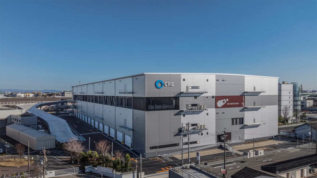 CRE/名古屋市に5万m2のマルチテナント型施設竣工、内定率約75% 20260113cr02 - CRE/名古屋市に5万m2のマルチテナント型施設竣工、内定率約75%