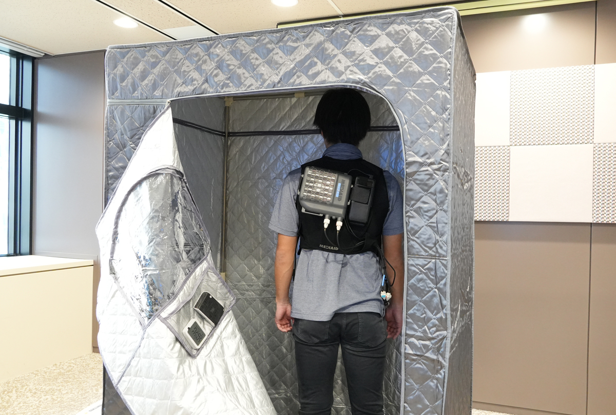 熱中症対策/注目は体を冷やす「冷却服」 夏に備え日本シグマックスが体験フェア開催中 20260122sigmax2 - 熱中症対策/注目は体を冷やす「冷却服」 夏に備え日本シグマックスが体験フェア開催中