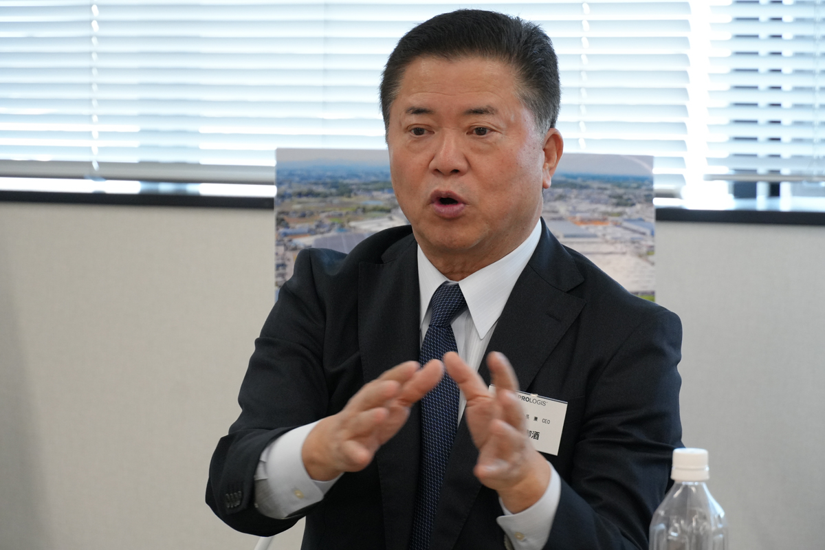 プロロジス・山田会長兼CEO/新規物流施設開発に加え既存施設のリノベーションにも意欲 20260220pr01 - プロロジス・山田会長兼CEO/新規物流施設開発に加え既存施設のリノベーションにも意欲