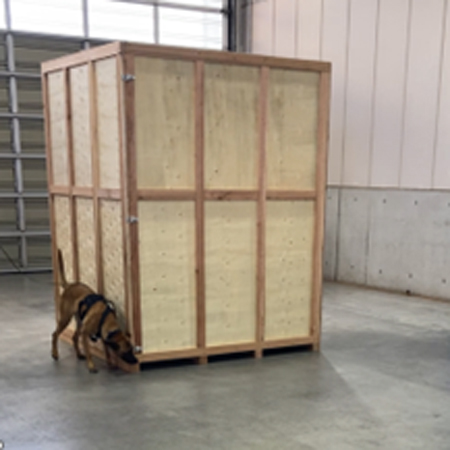 郵船ロジ/国内RAフォワーダーとして初の爆発物探知犬による安全確認 20260226in02 - 郵船ロジ/国内RAフォワーダーとして初の爆発物探知犬による安全確認