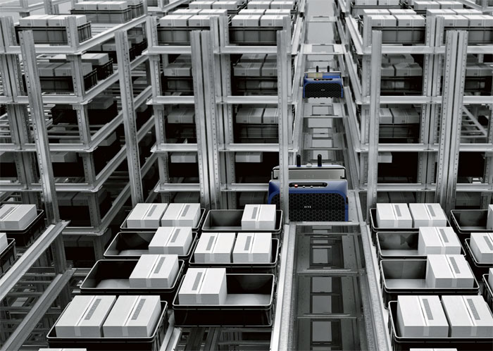 APTと346/国産ケースシャトル型倉庫システムを共同開発 0323apt2 - APTと346/国産ケースシャトル型倉庫システムを共同開発