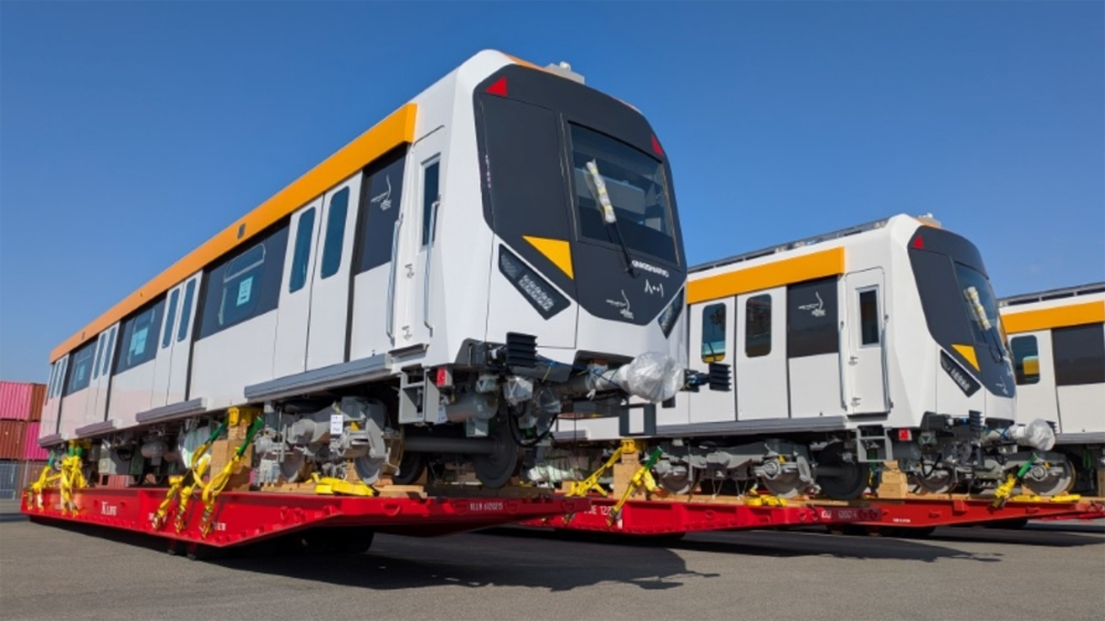 川崎汽船/日本製の鉄道車両を神戸からエジプトに自動車船で出荷 20260323kline3 - 川崎汽船/日本製の鉄道車両を神戸からエジプトに自動車船で出荷