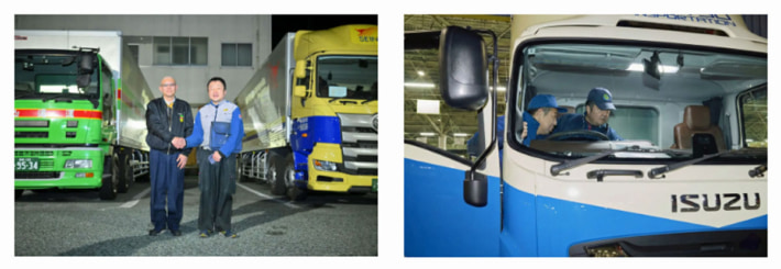 0402baton1 710x245 - baton／西濃、福通など4社でドライバー交替方式による中継輸送実証