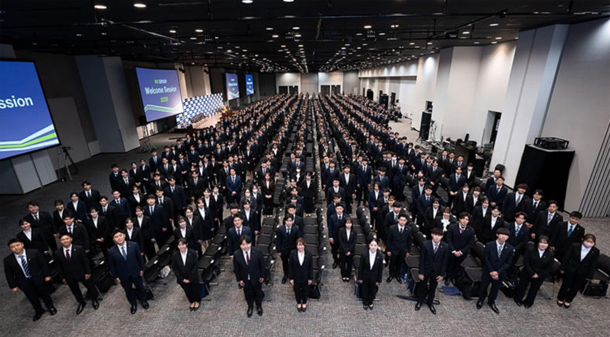 2026年度各社入社式/未来を担う新戦力 NXグループ約900名、SBS185名 20260402nx07 - 2026年度各社入社式/未来を担う新戦力 NXグループ約900名、SBS185名