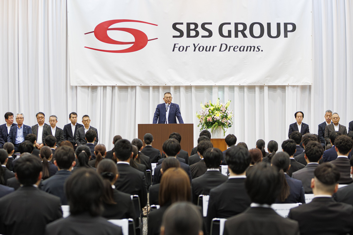 2026年度各社入社式/未来を担う新戦力 NXグループ約900名、SBS185名 20260402sb03 - 2026年度各社入社式/未来を担う新戦力 NXグループ約900名、SBS185名
